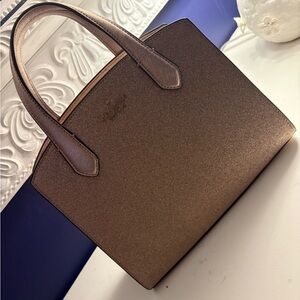 Kate Spade Metallic Brown Satchel